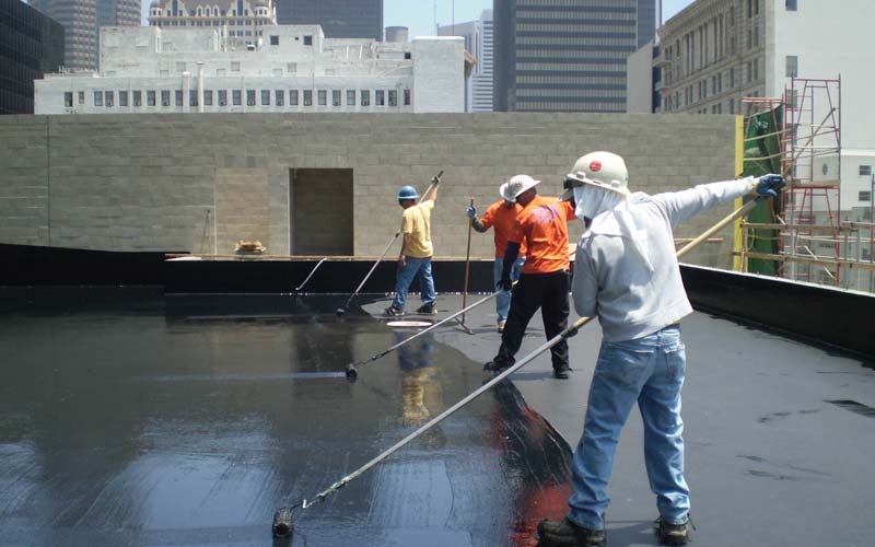 Compo roof waterproof (concrete roof)